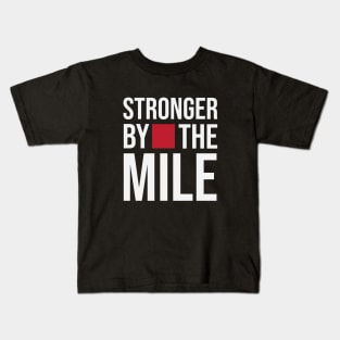 Running Stronger by the Mile Kids T-Shirt